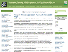 Tablet Screenshot of anti-semitism.net